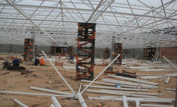 新郑盘点钢结构网架装配的步履和相关关注变乱