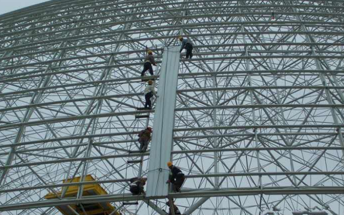 新郑网架装配好以后应当留神哪八项验收事件